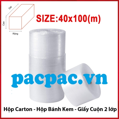 Cuộn xốp khí - Bóng khí - gói hàng chống sốc 40cm