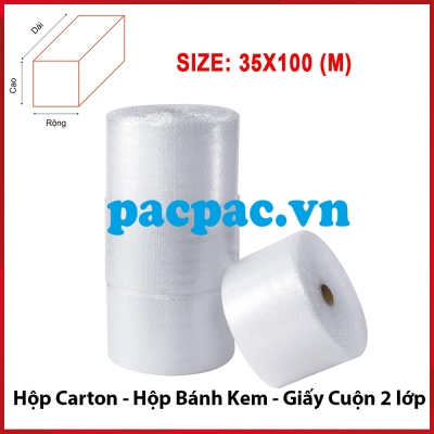 Cuộn xốp khí - Bóng khí - gói hàng chống sốc 35cm